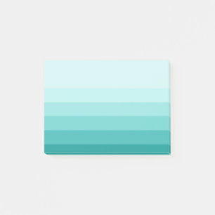 Post-it® Ombre turquoise barre des notes de post-it