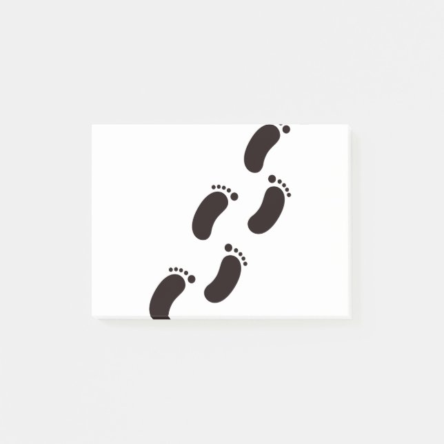 Post-it® Oniuzuka Style petit pied noir (Devant)