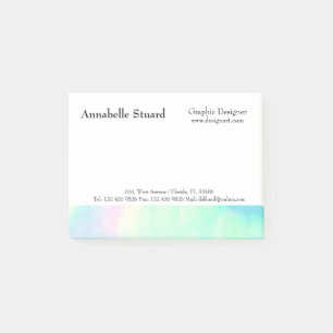 Post-it® Opale élégant moderne fournitures uniques notes