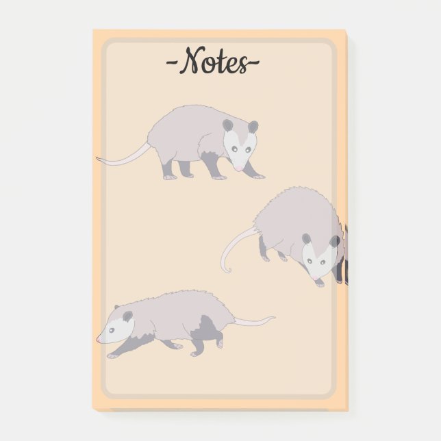 Post-it® Opossums (Devant)