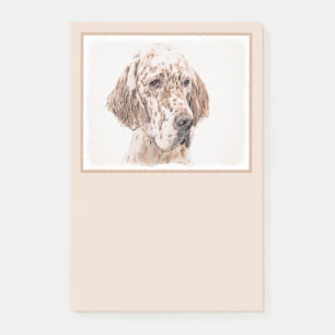 Post-it® Orange Belton Painting Dog Art