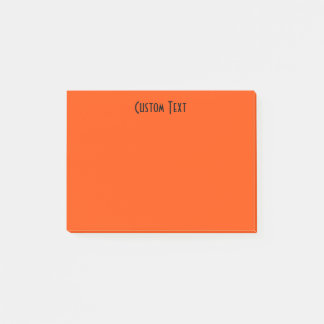 Post-it® Orange faite sur commande