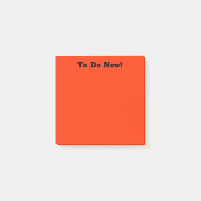 Post-it® Orange profond (Devant)
