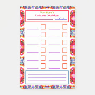 Post-it® Organiseur de notes en forme d'étoile de Noël simp
