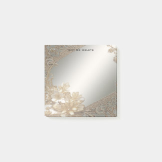Post-it® Orné or moderne Floral Post it Notes