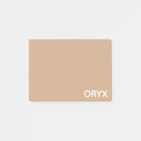 Oryx brown beige color name
