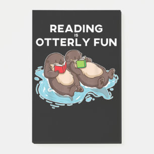Post-it® Otter Gift   Sea Otter livre lecture livre livre l