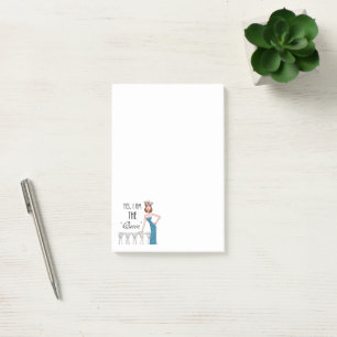 Post-it® Oui, je suis la "reine" Post-it Notes