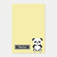 Ours de panda personnalisé Enfants d'animaux Kawai