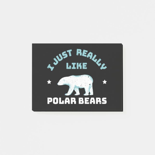 Post-it® Ours polaire (Devant)
