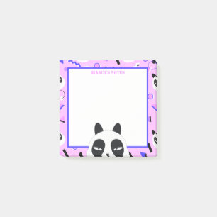 Post-it® Ourson panda violet Peekaboo