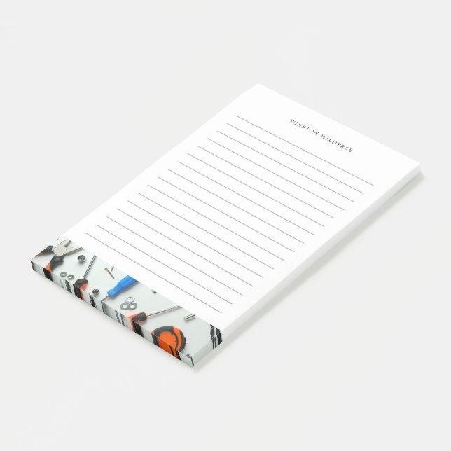 Post-it® Outils de correspondance Handyman | Avec lignes (Incliné)