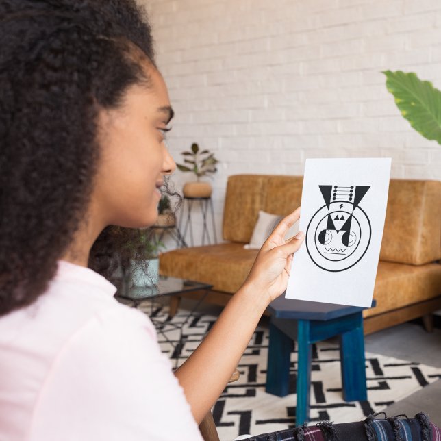 Post-it Ox Ushi - Zodiaque géométrique (Créateur téléchargé)