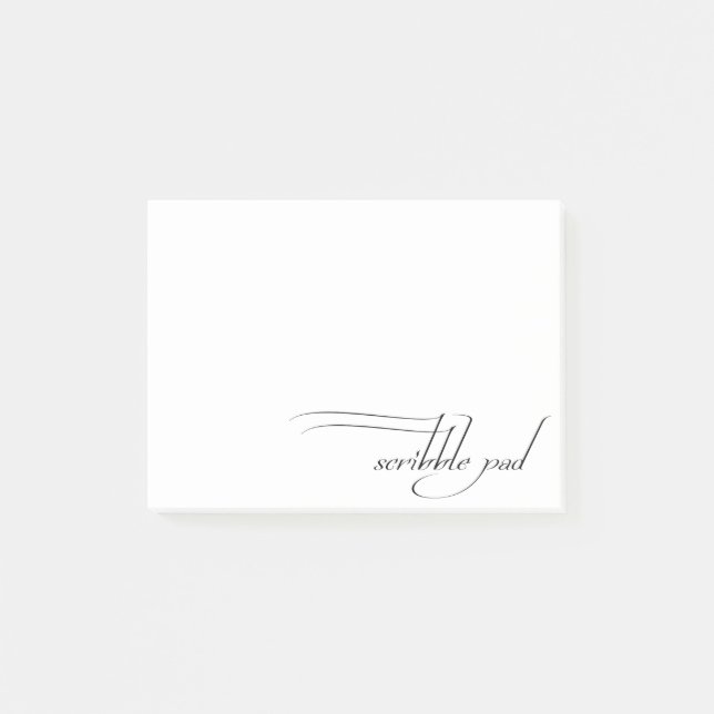 Post-it® Pad de griffes (Devant)