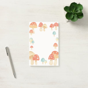 Post-it® Pad mémo moisissure à l'aquarelle mignonne