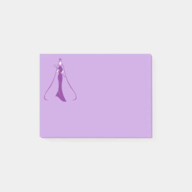 Post-it® Pageant Queen Post-it-Notes (Devant)