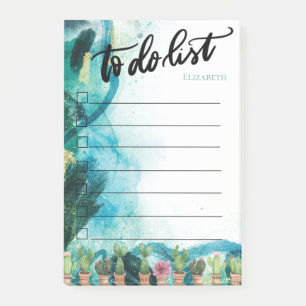 Post-it® Paint Splash, Liste Cactus À Faire