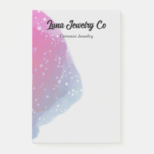 Post-it® Painted Pink Rainbow Business