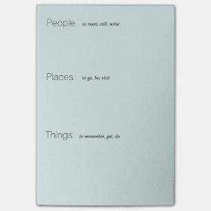 Post-it® Pale Aquamarine Reminder Pad