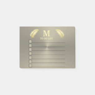 Post-it® Palm Tropical d'or feuille