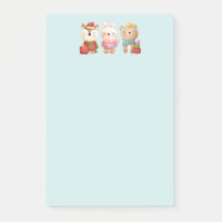 Pals de Noël - Rennes, Ours et Lapin