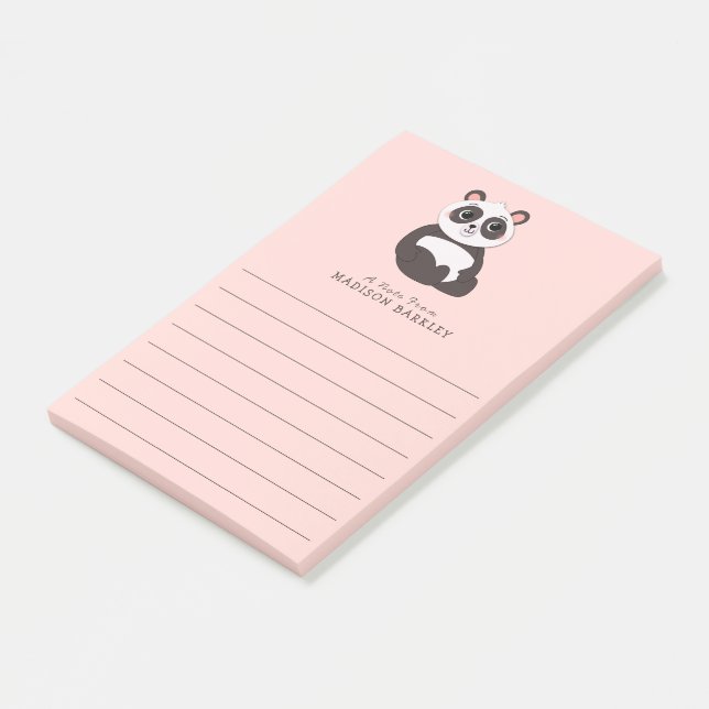 Post-it® Panda Bear Enfant Mignon (Incliné)