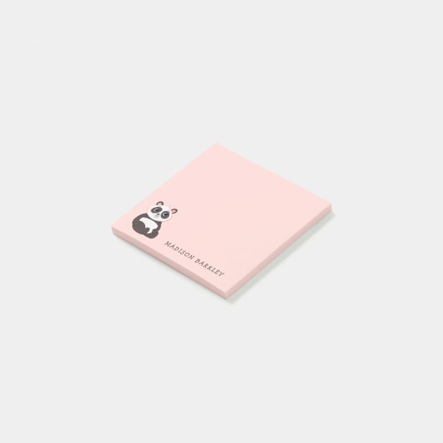 Post-it® Panda Bear Kid's Cute (Incliné)