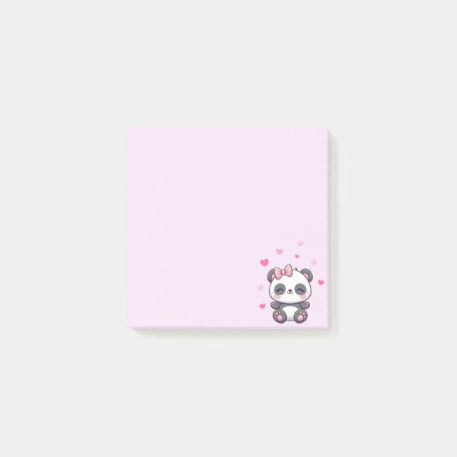 Post-it® Panda Notas Post-It (Devant)