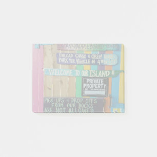 Post-it® Panneau coloré Welcome Island Carribean