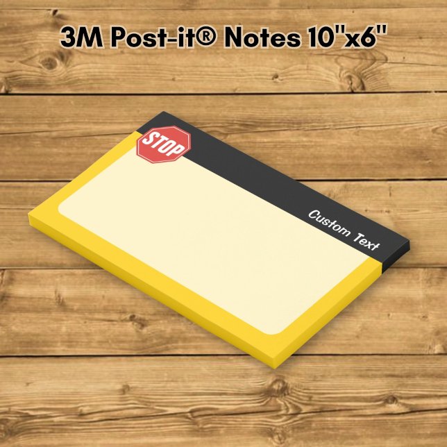 Post-it® Panneau STOP (Créateur téléchargé)