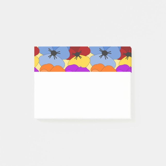 Post-it® Pansy Collage (Devant)