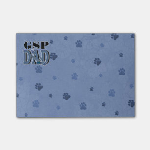 Post-it® PAPA allemand d'indicateur aux cheveux courts