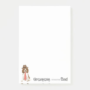 Post-it® Papa d'épagneul de springer anglais