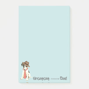 Post-it® Papa lisse de Fox Terrier
