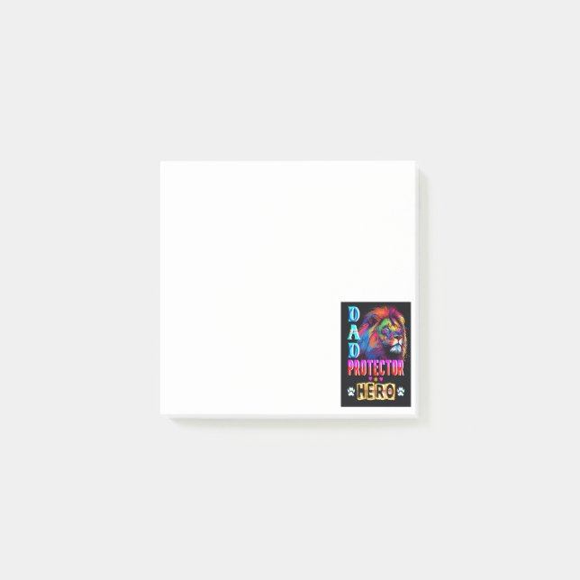 Post-it® Papa Protector Hero (Devant)