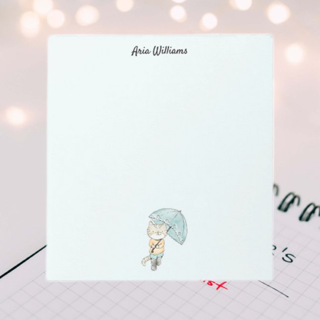 Post-it® Papeterie de la Chatte sous la pluie (Créateur téléchargé)