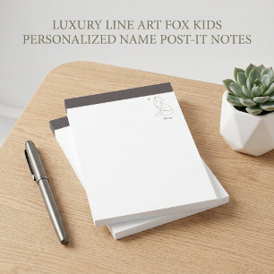 Post-it® Papeterie de luxe en ligne pour enfants avec nom p