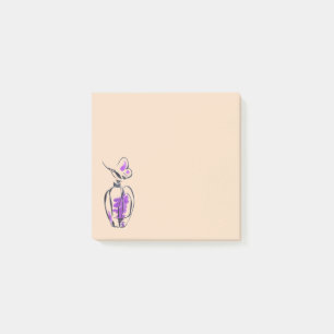 Post-it® Papeterie mignonne d'illustration de mode de