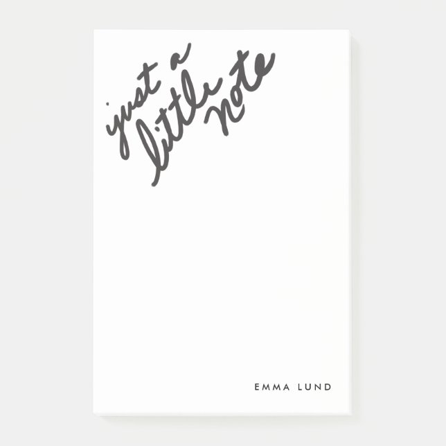 Post-it® Papier à lettres Little Note personnalisé (Devant)