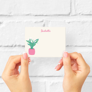 Post-it® Papier autocollant personnalisé avec un lys de la