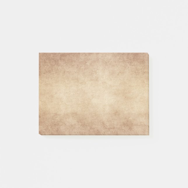 Post-it® Papier bronzage d'antiquité de parchemin de brun (Devant)