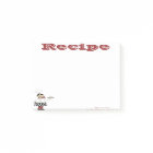 Papier de recette - Chef de cuisine - Recettes