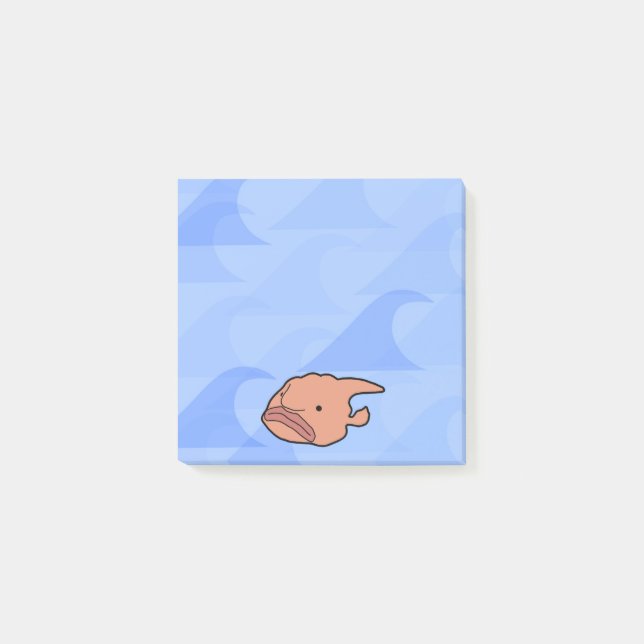 Post-it® Papier note blobfish (Devant)