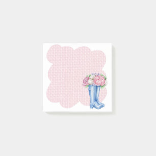 Post-it® Papier notes adhésif Bottes et Roses