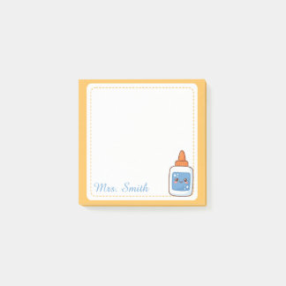 Post-it® Papier Notes Autocollant Mignon Kawaii Professeur