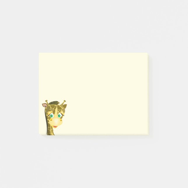 Post-it® Papier notes Girafeau Bébé (Devant)