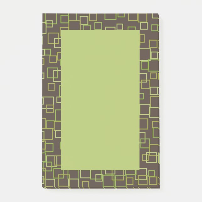 Post-it® Papier notes marron rétro (Devant)