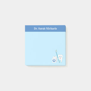 Post-it® Papier notes personnalisés pour cabinet dentaire