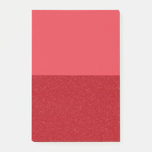 Post-it® Papier-notes personnalisés rouges tomate divisés P
