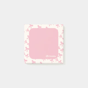 Post-it® Papier-notes rêves à ruban rose